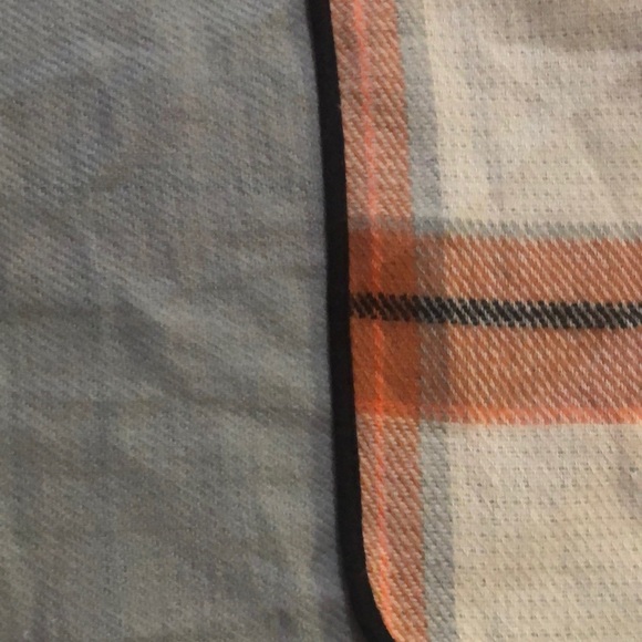 TOPSHOP Plaid Cape Poncho Sz. OSFM - Picture 8 of 8